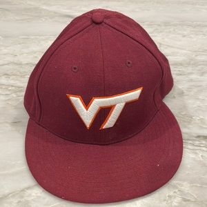 Virginia Tech Nike mens baseball hat size 7 1/8